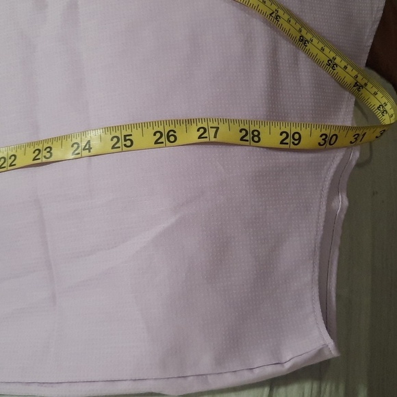 Van Heusen Men's Lavender Dress Shirt - Picture 5 of 6